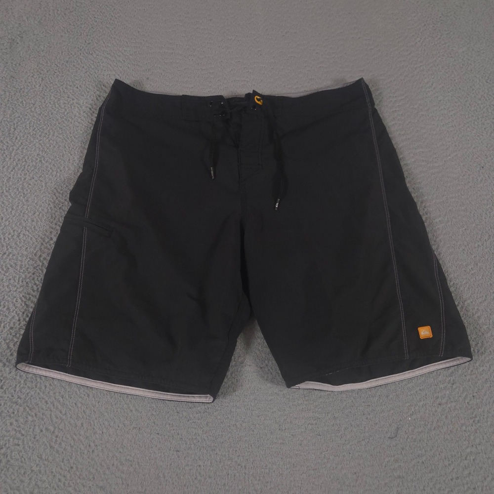 Quiksilver Shorts Mens 38 Waterman Board Contrast Stitch Boardshorts Relaxed
